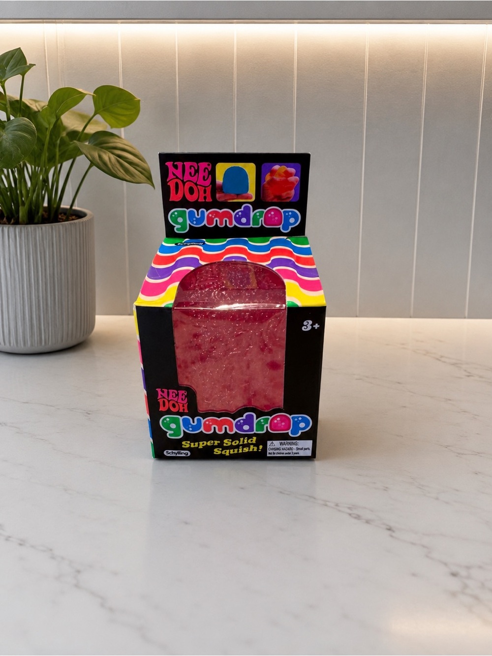 Gumdrop Super Solid Squish - Pink